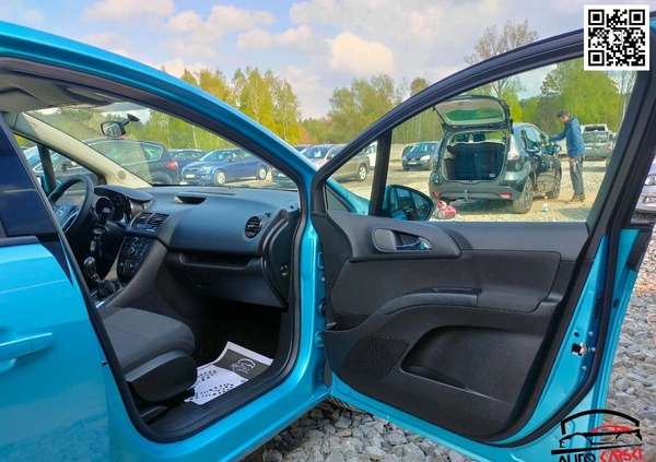 Opel Meriva cena 21500 przebieg: 202452, rok produkcji 2010 z Jeziorany małe 742